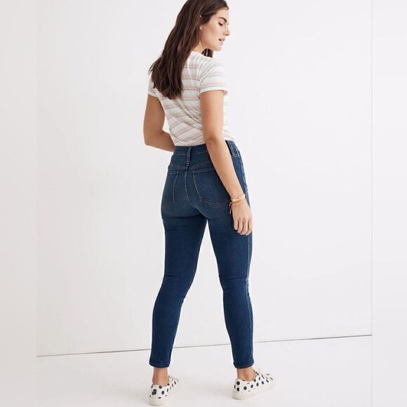 Madewell 10" High-Rise Roadtripper Supersoft Jeans in Playford Wash Size 28 - Picture 8 of 8